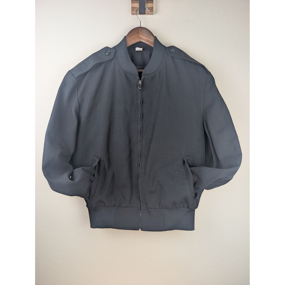 NJROTC Navy Junior ROTC Youth Uniform Jacket Navy Blue Size 14 Regular Bomber